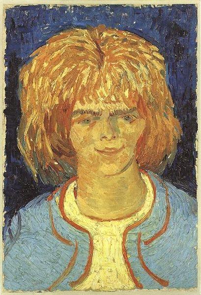 Vincent Van Gogh Head of a girl oil painting picture